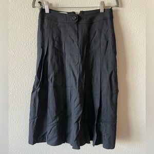 Chic Black A-Line Skirt